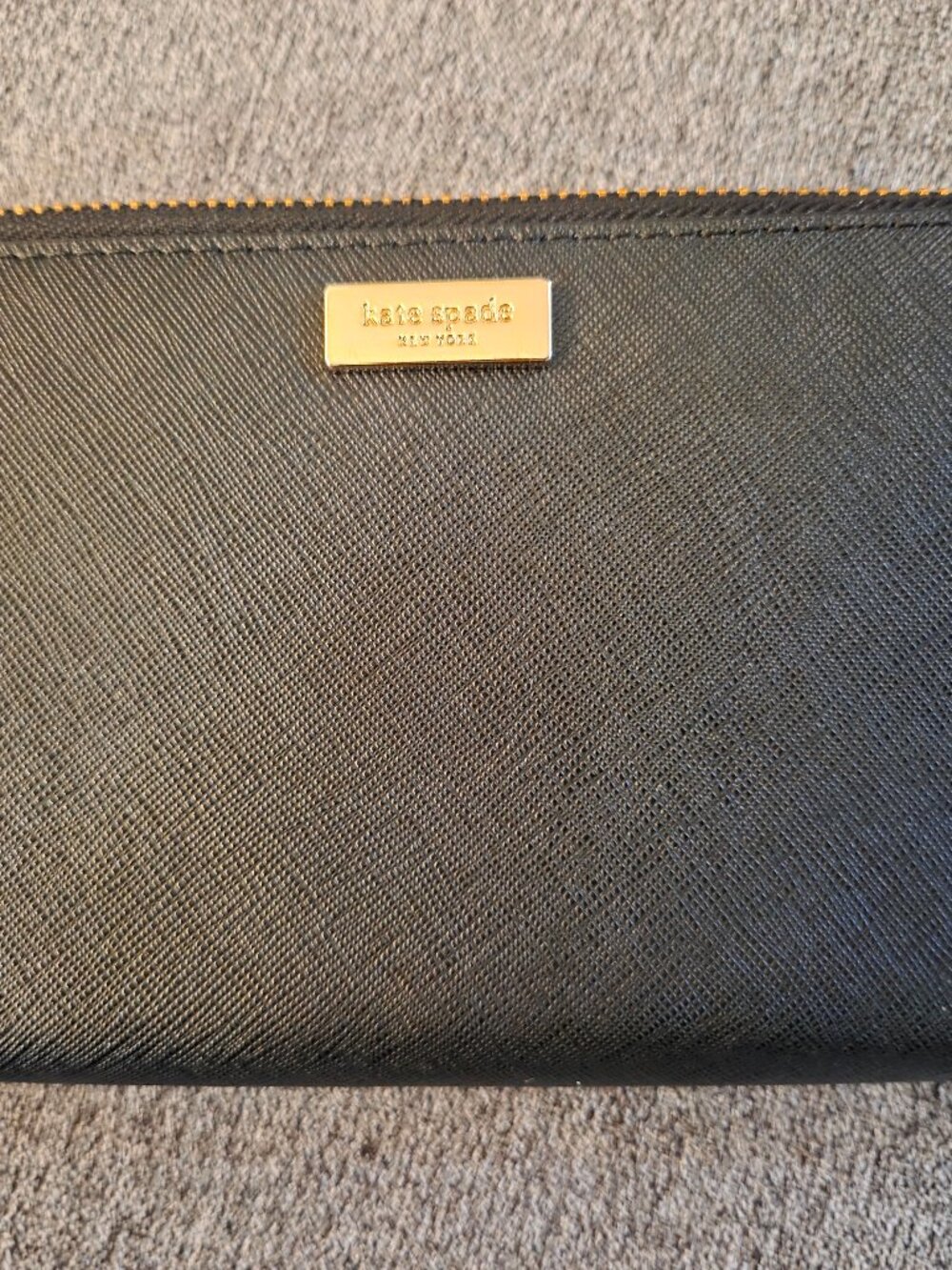 Kate Spade Large Continental Wallet - Black